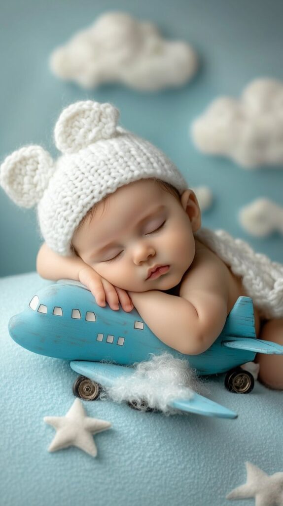 newborn photo editing with AI